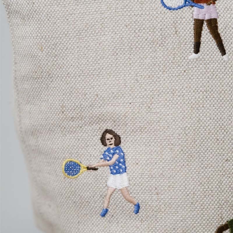 Kissenbezug Tennis - natur