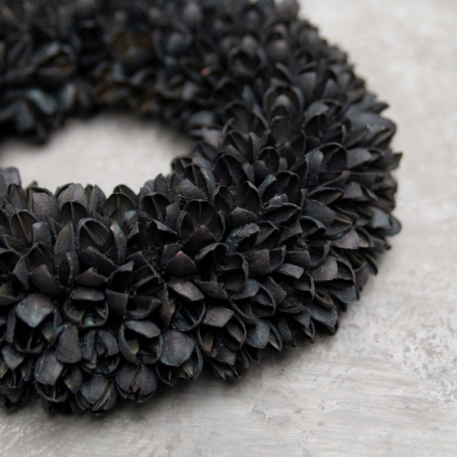 Kranz Bakuli - schwarz