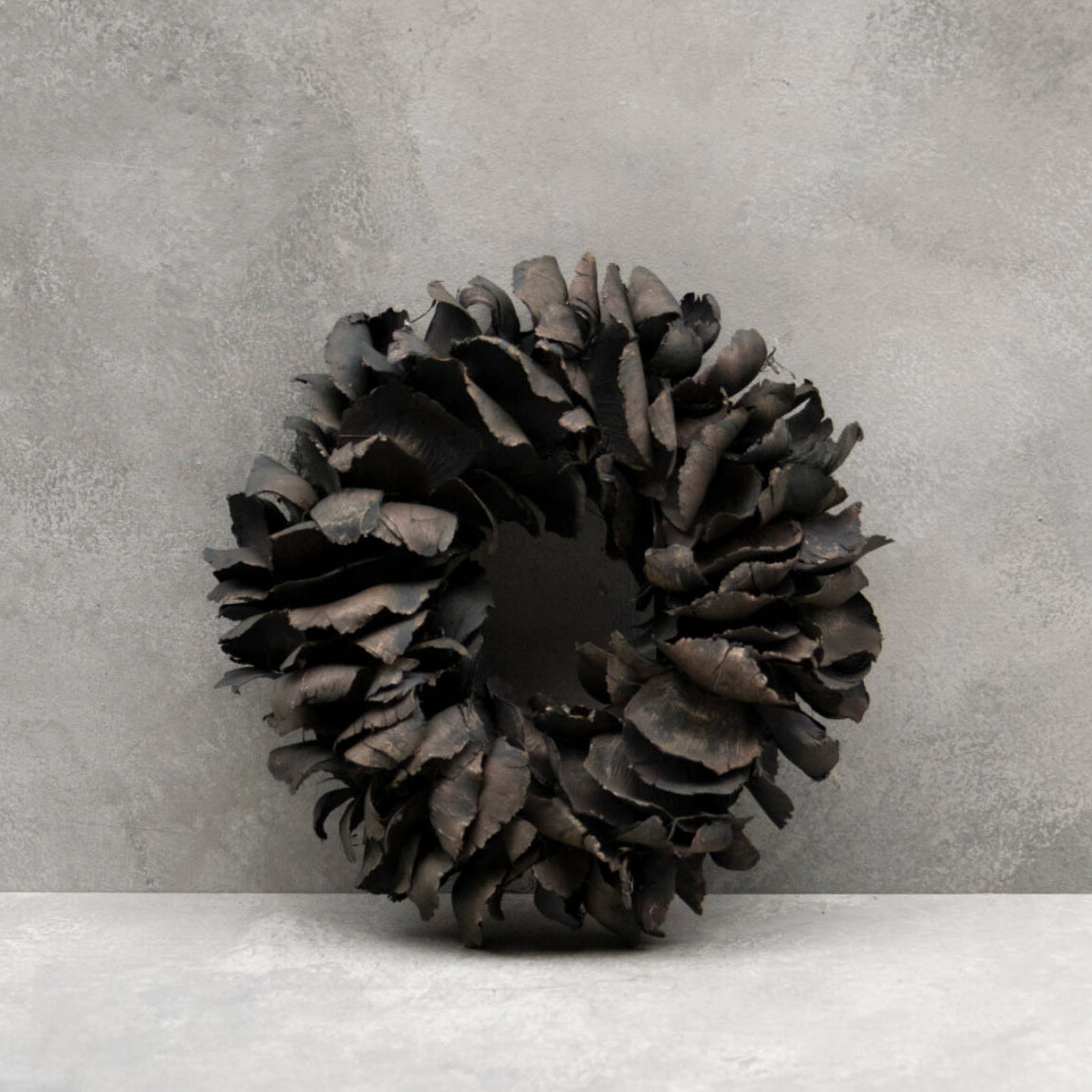 Kranz Palm Petal - schwarz