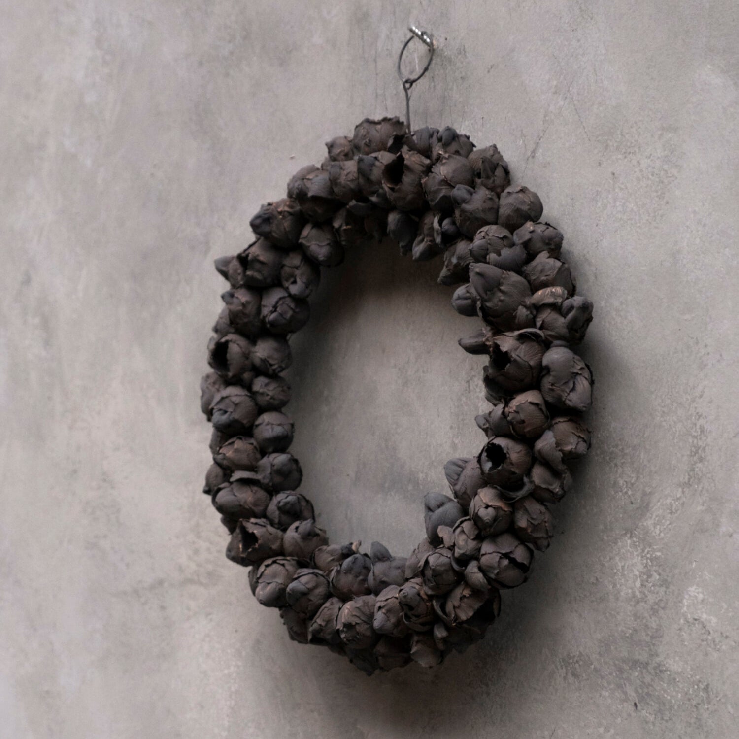 Kranz Coco fruit dünn - schwarz