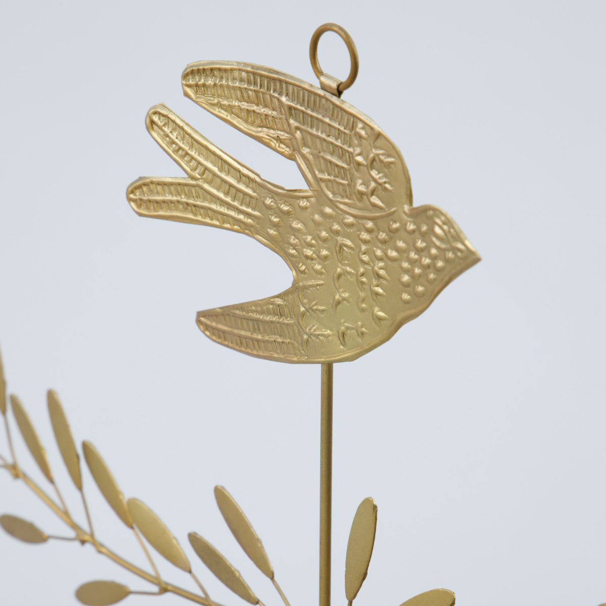 Weihachtsdeko Mobile Bird - gold