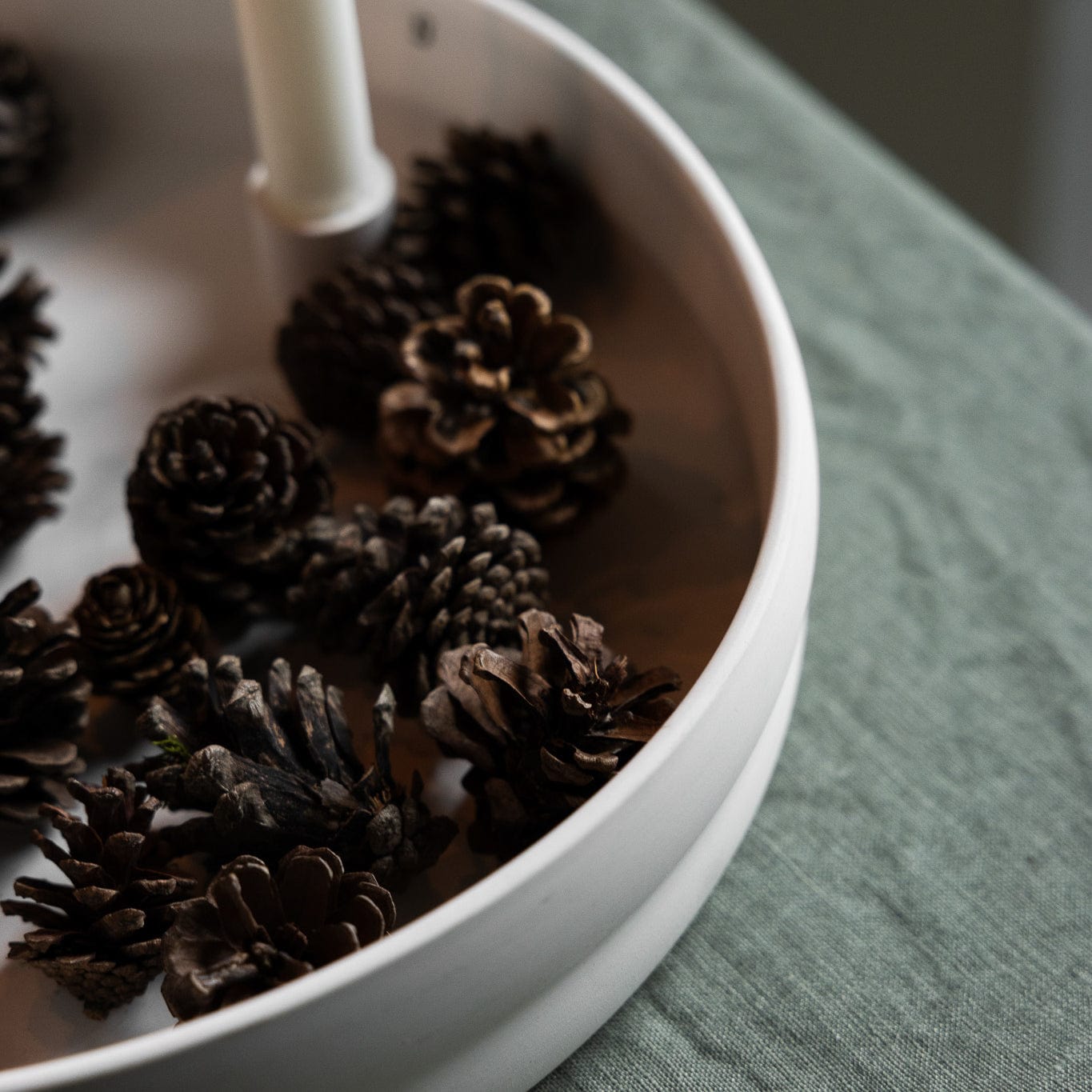 Kerzenhalter Kvistholmen - weiß