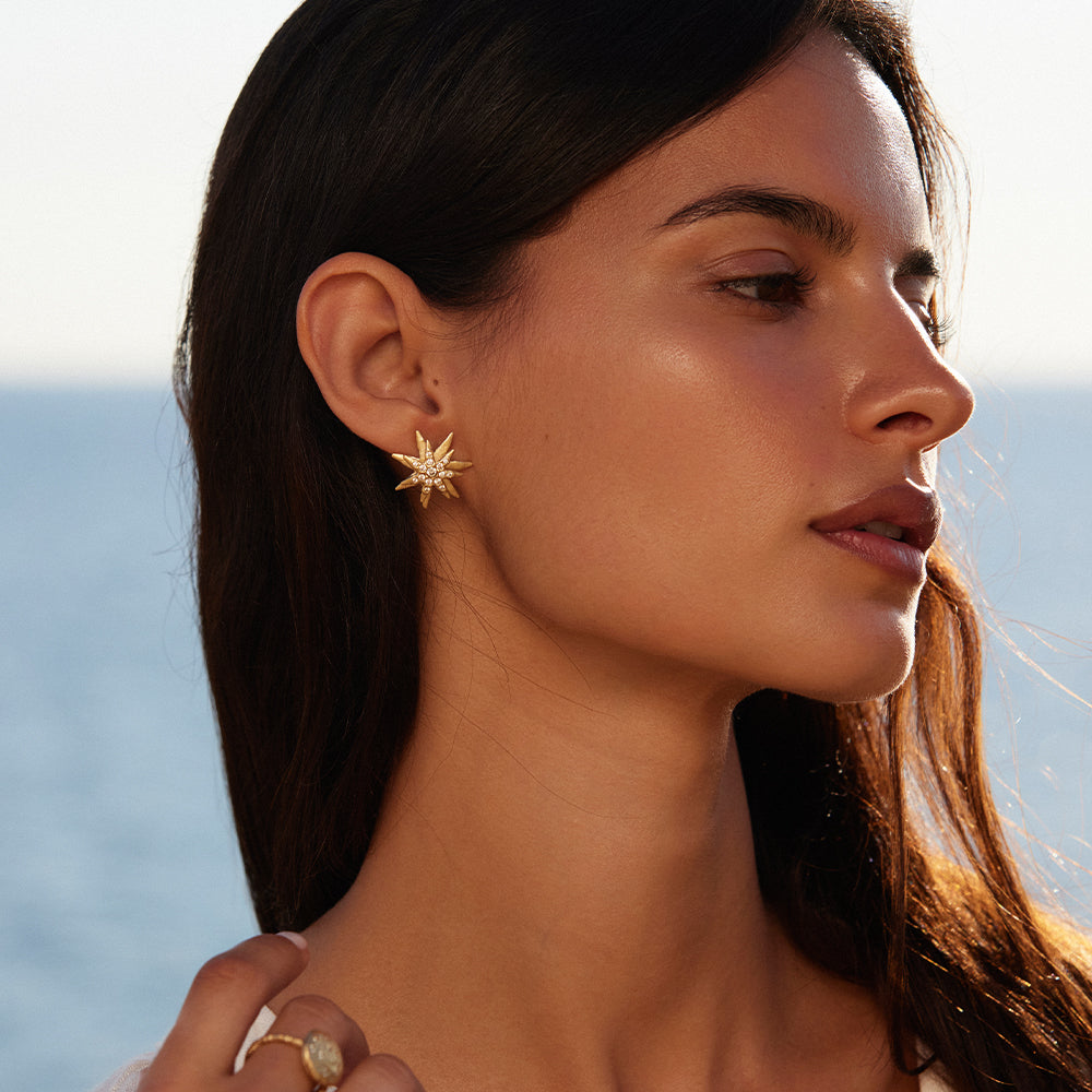 Ohrringe Vega - gold