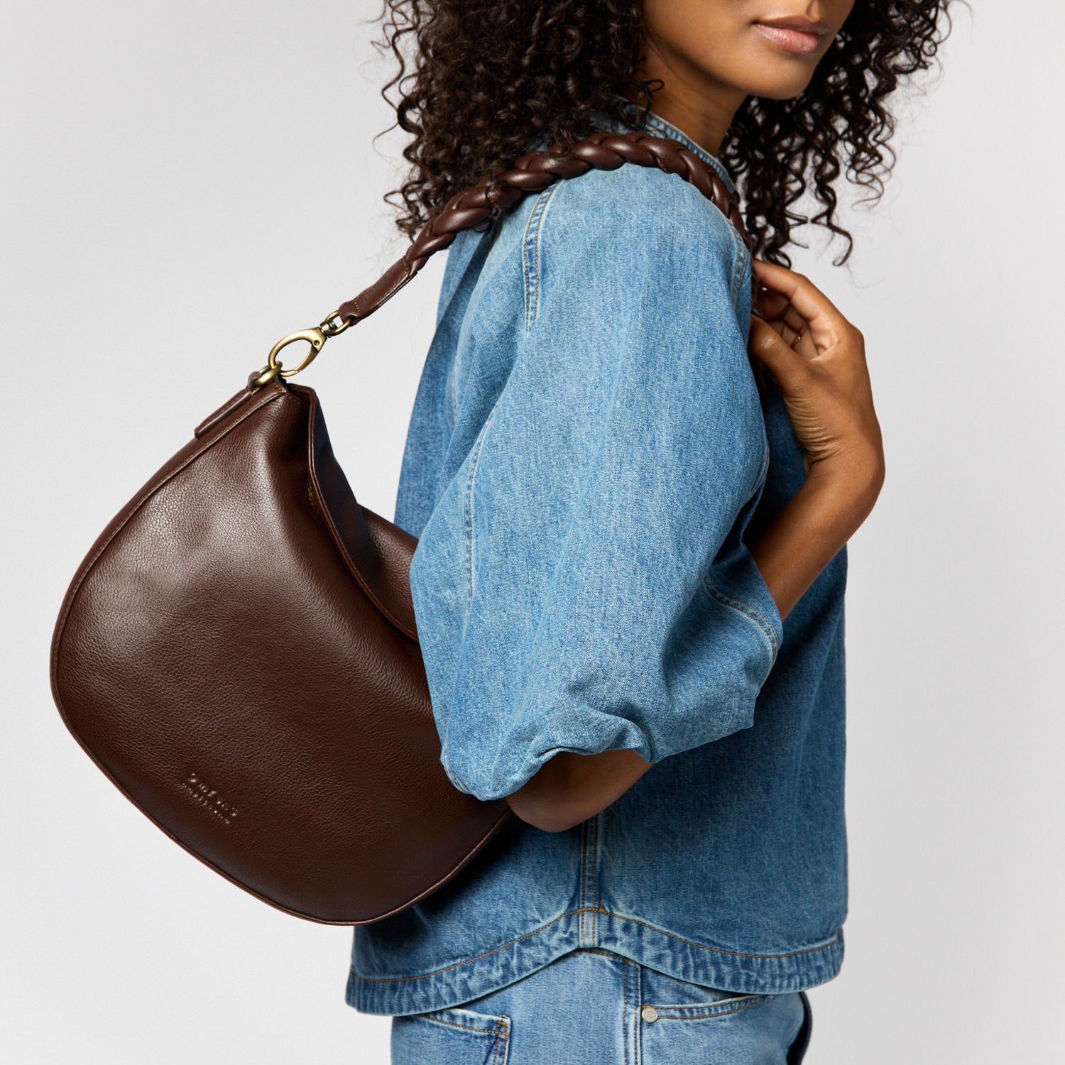 Lana Tasche - Leder Chocolate mit 2 Straps