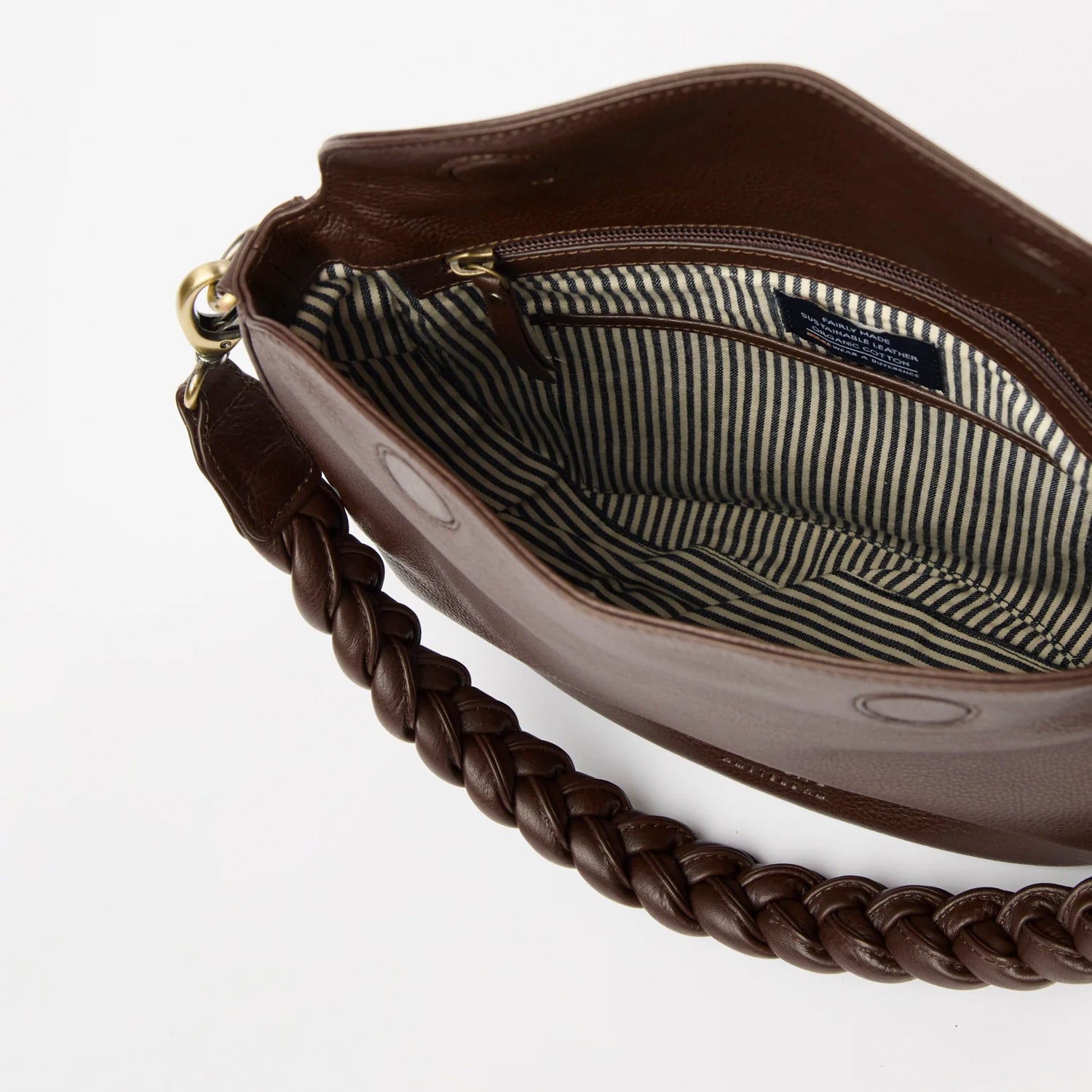 Lana Tasche - Leder Chocolate mit 2 Straps