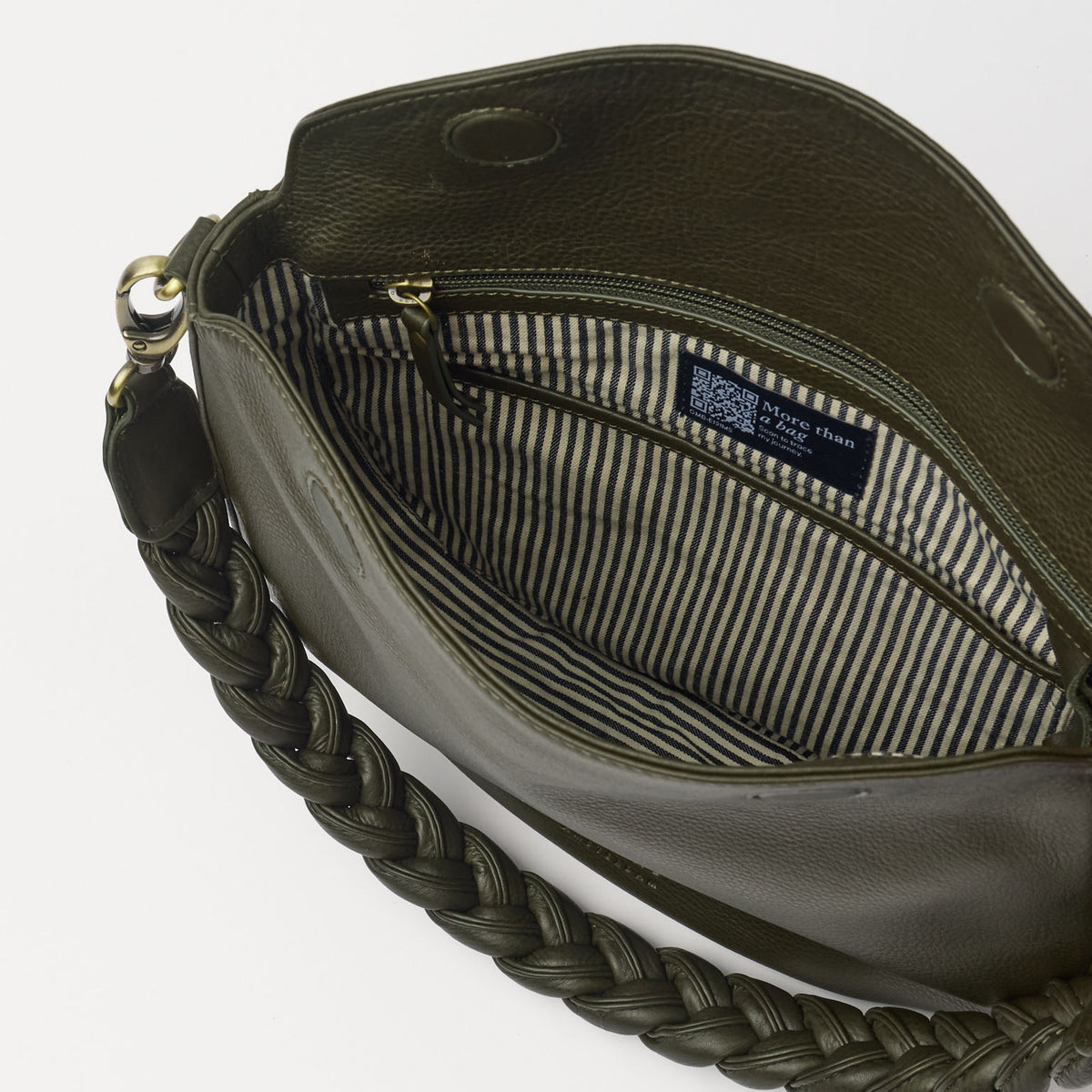 Lana Tasche - Leder Moss mit 2 Straps
