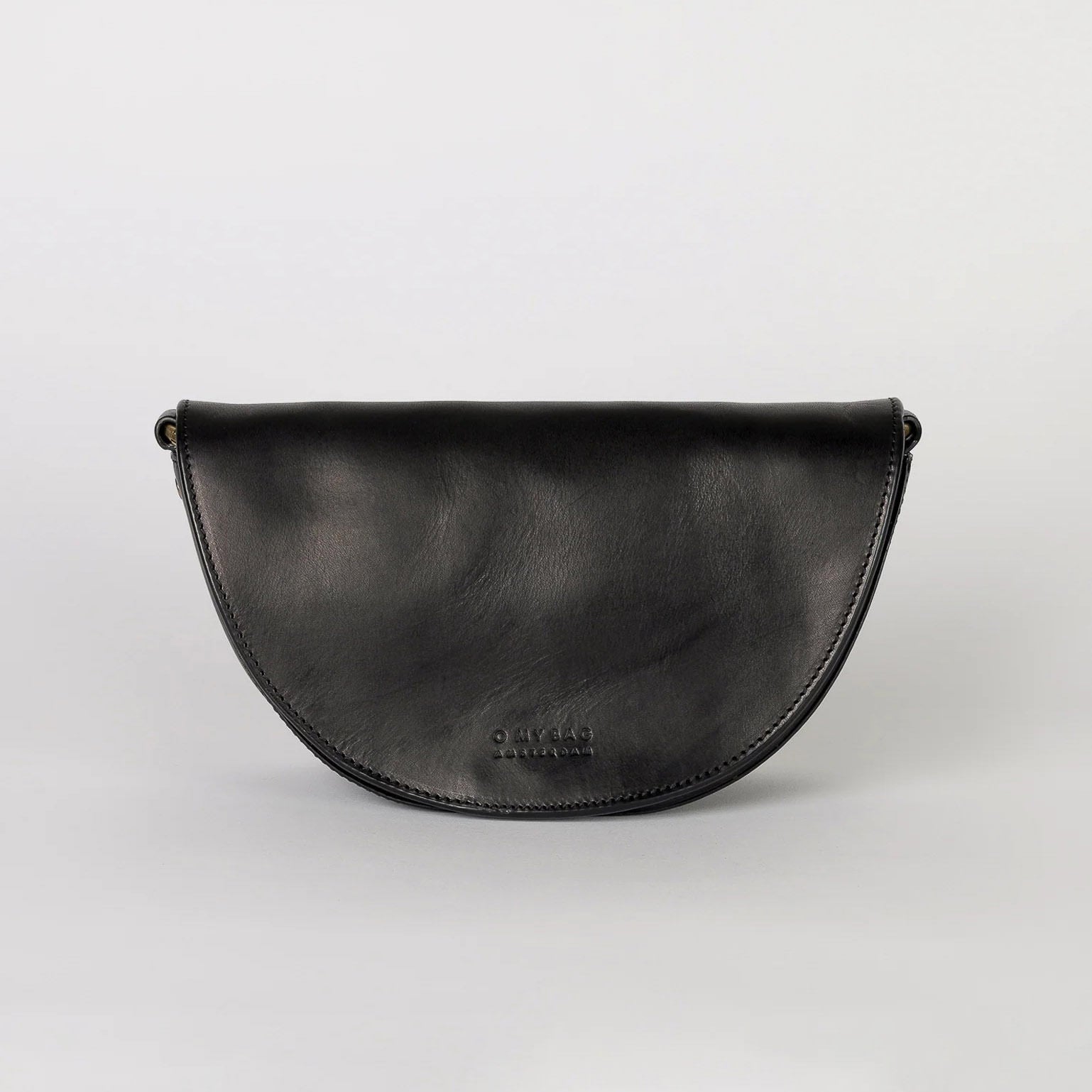 Laura Tasche - Leder Schwarz mit 2 Straps