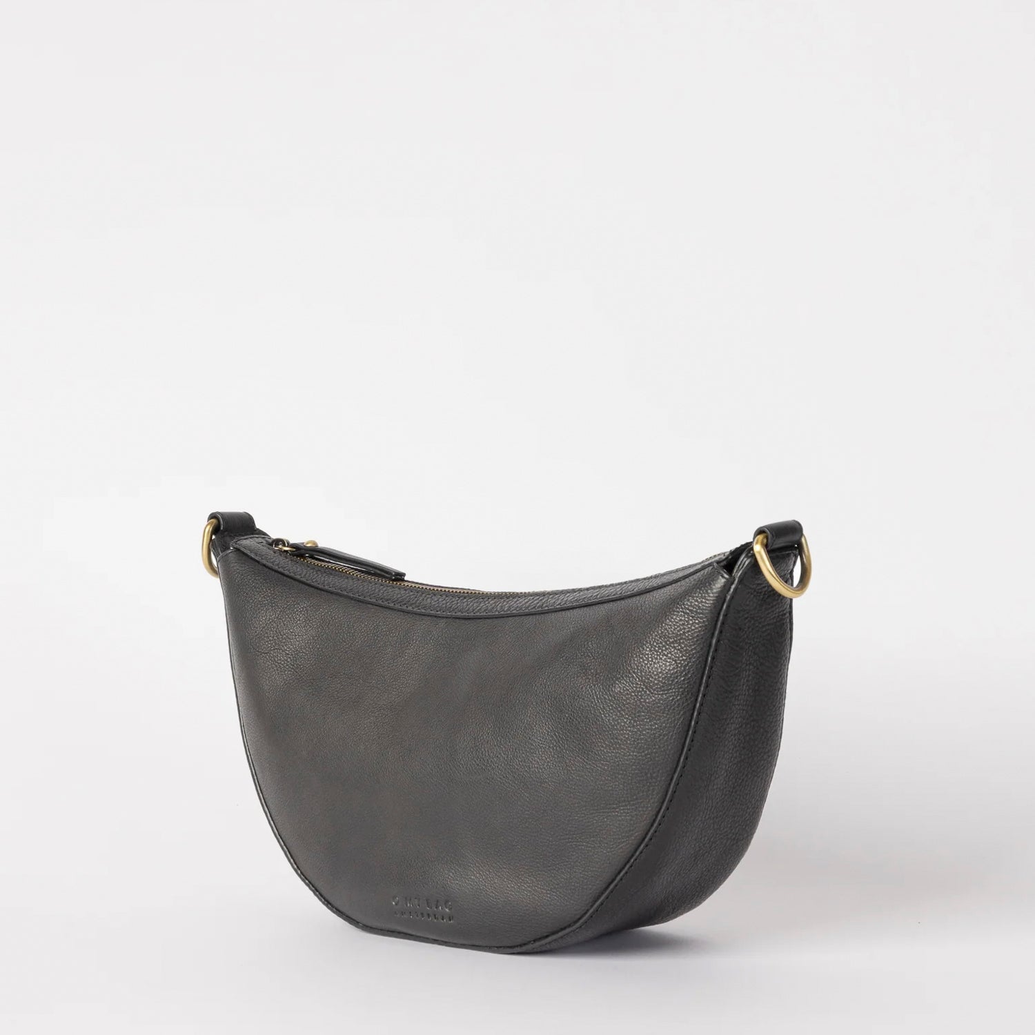 Leo Tasche - Leder Schwarz mit 2 Straps