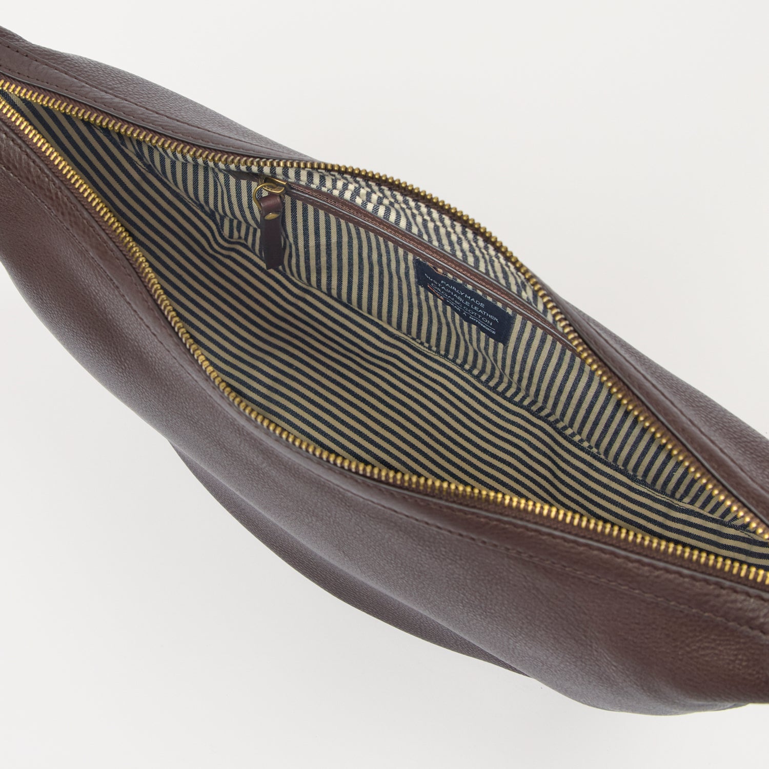 Leo Maxi Tasche - Leder Chocolate