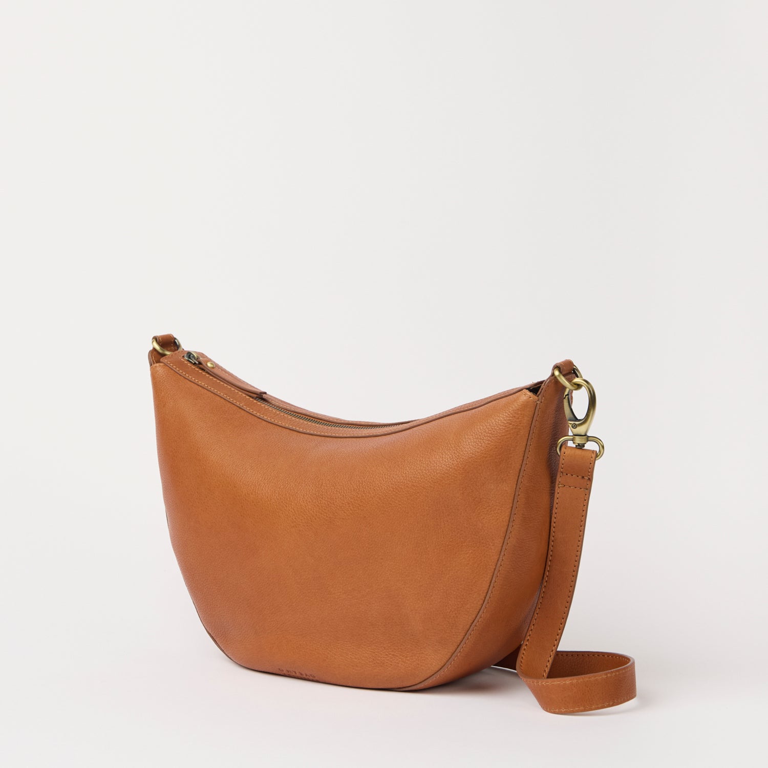 Leo Maxi Tasche - Leder Cognac