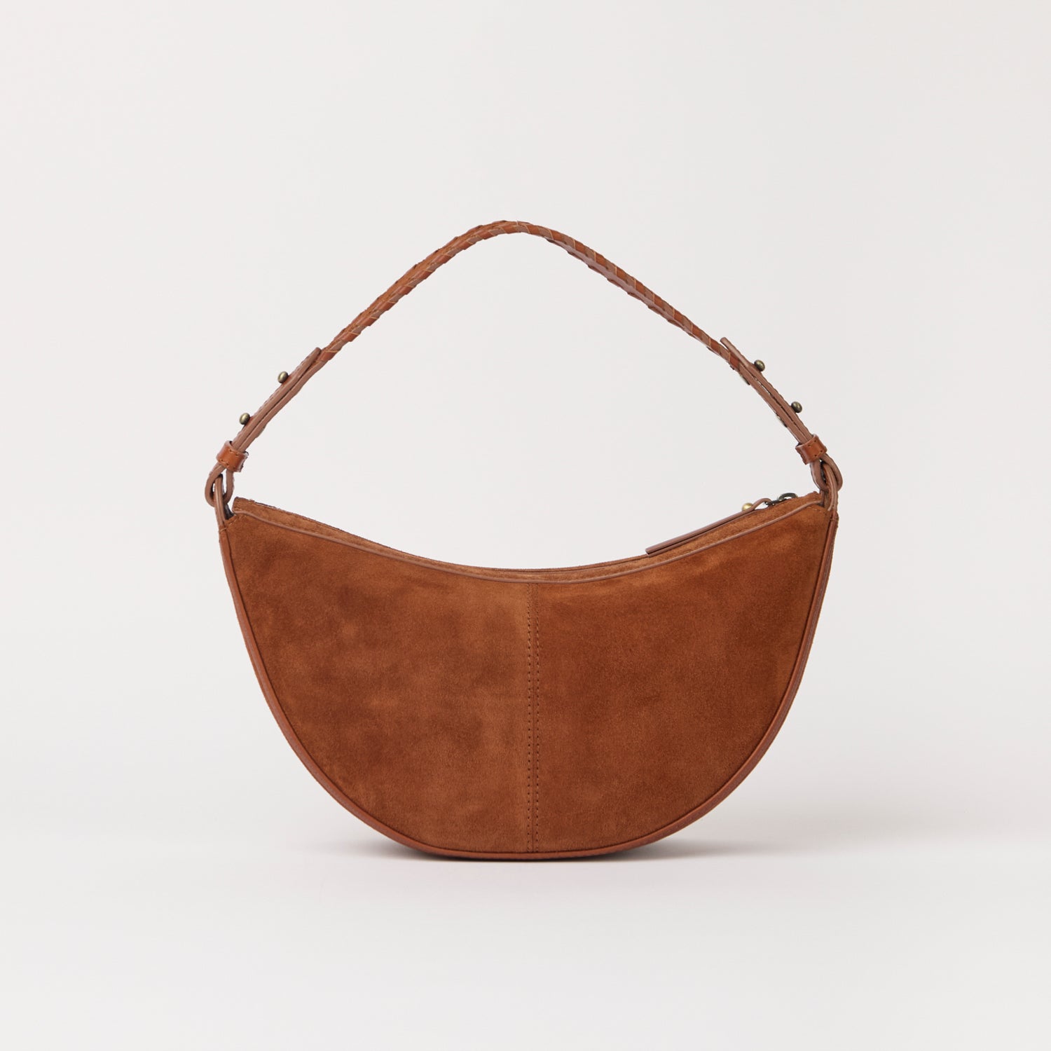 Leo Tasche - Suede Leder Cognac