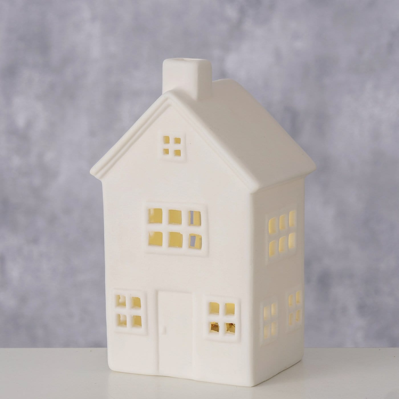 Lichthaus Lykka mit LED Beleuchtung - weiß