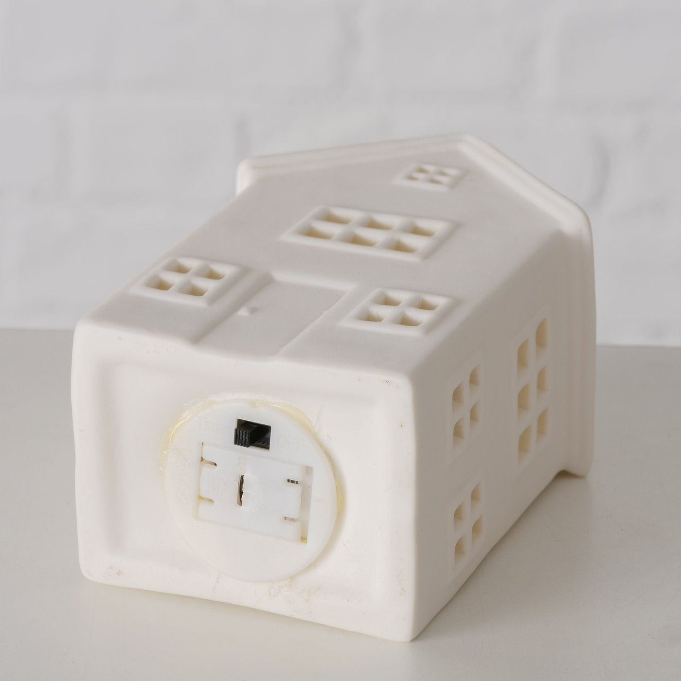 Lichthaus Lykka mit LED Beleuchtung - weiß