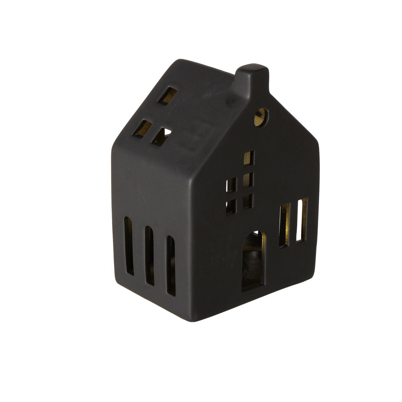 Lichthaus Hygga mit LED Beleuchtung S - schwarz