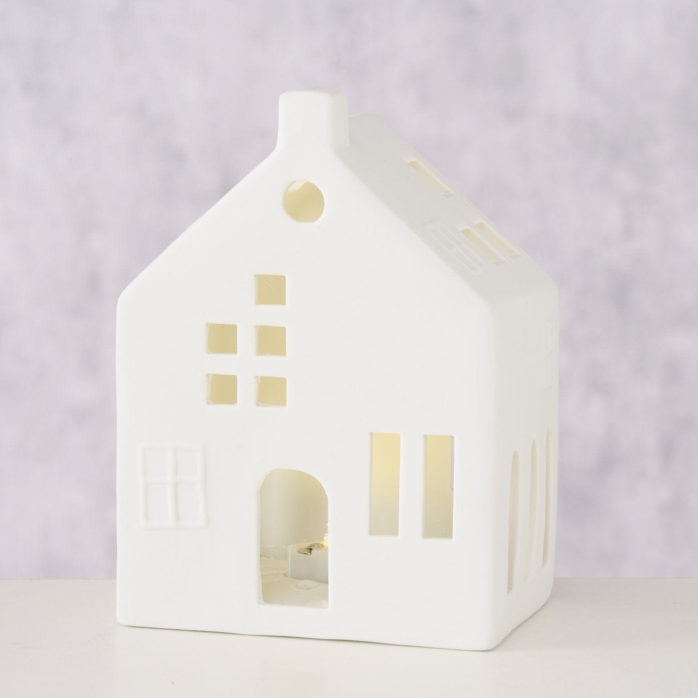 Lichthaus Hygga mit LED Beleuchtung S - weiß