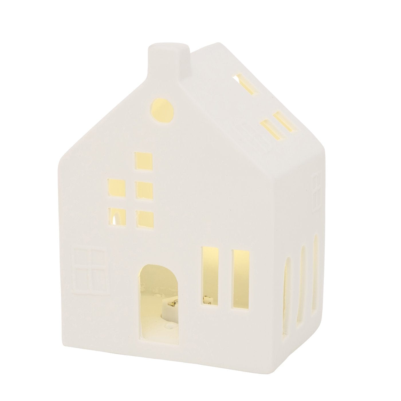 Lichthaus Hygga mit LED Beleuchtung S - weiß