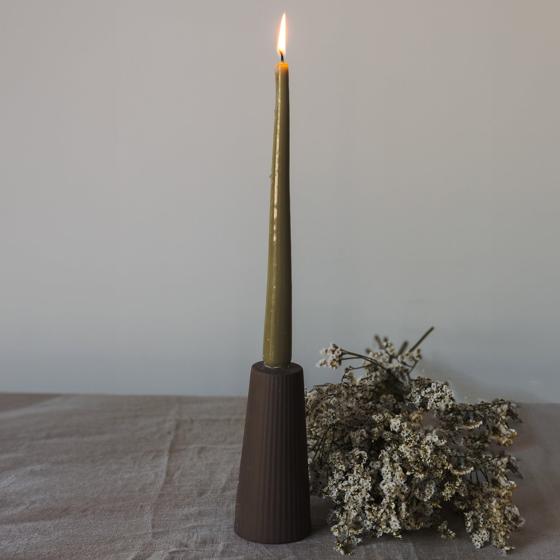 Kerzenhalter Linghed - braun