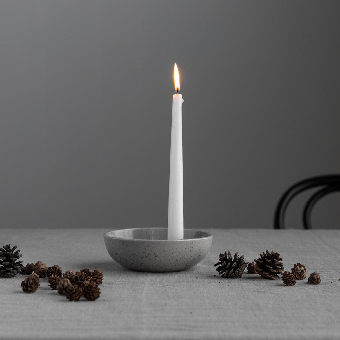 Lidatorp Kerzenhalter 16cm - natur