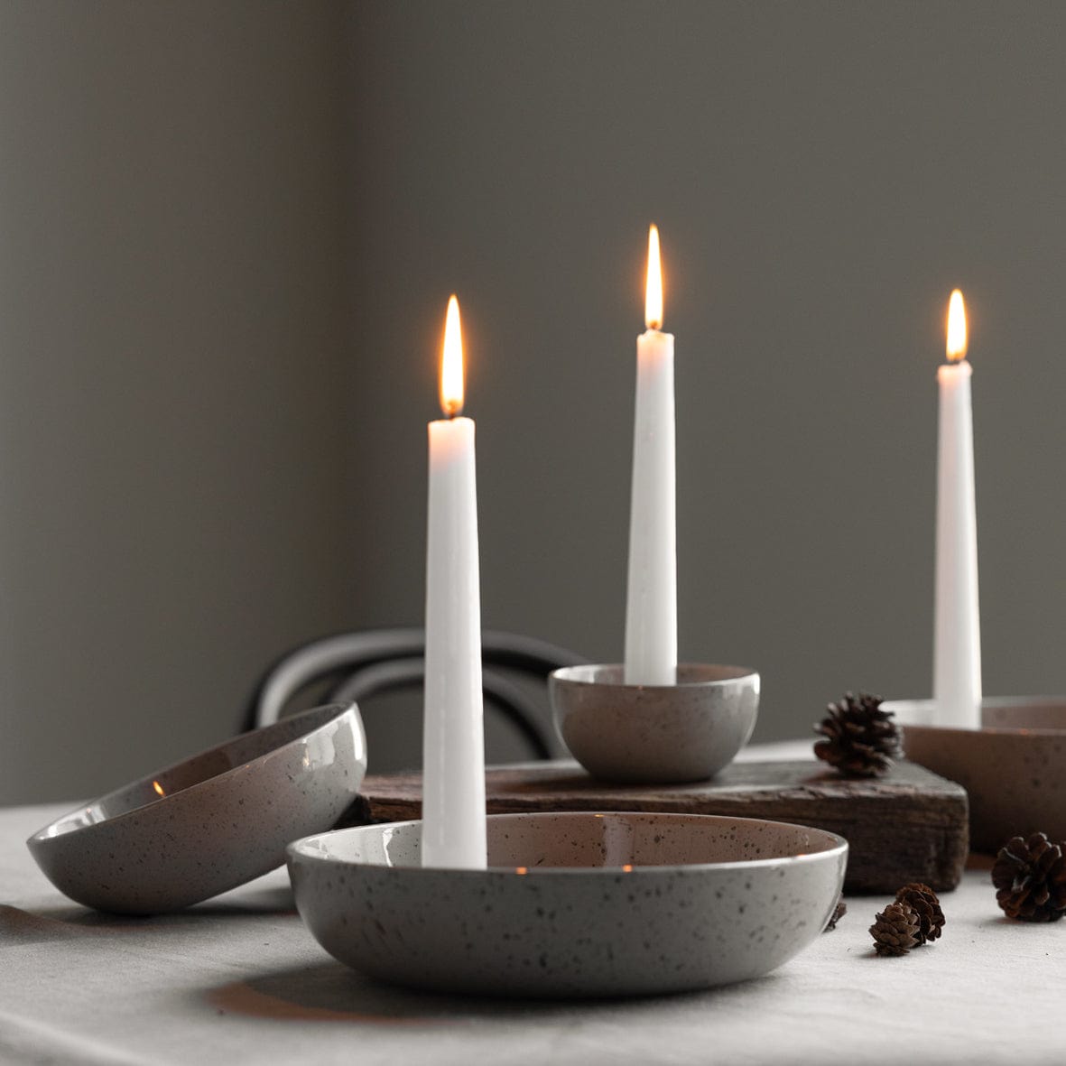 Lidatorp Kerzenhalter 21cm - natur