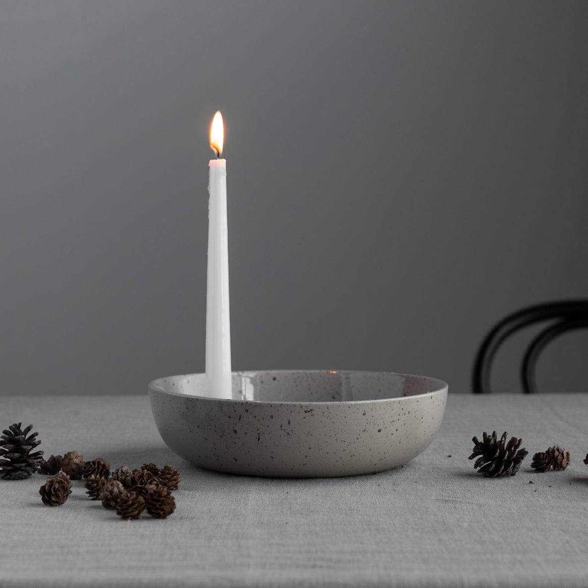 Lidatorp Kerzenhalter 26cm - natur