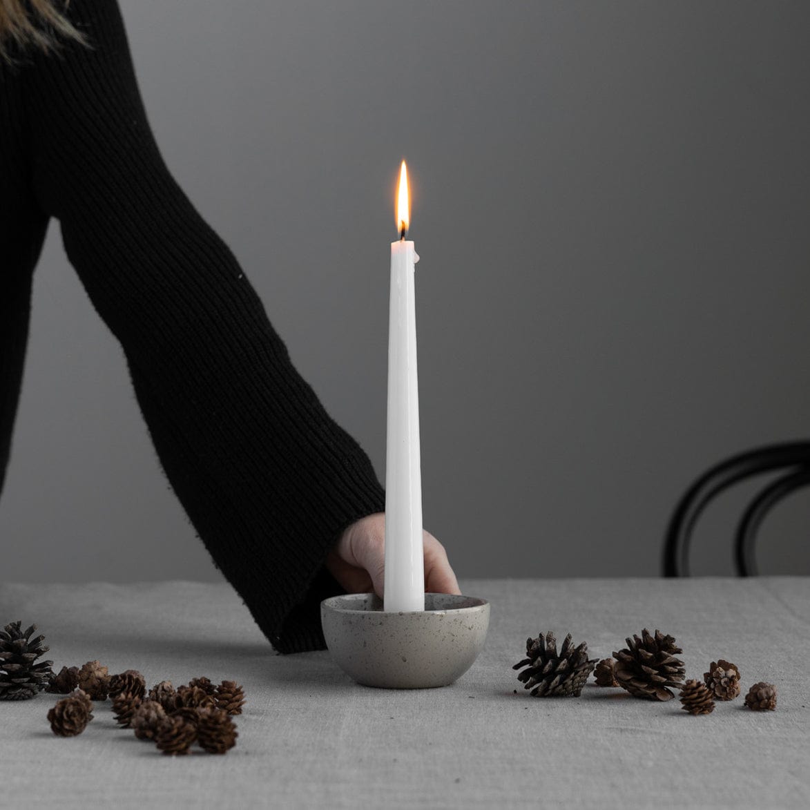 Lidatorp Kerzenhalter mini - natur