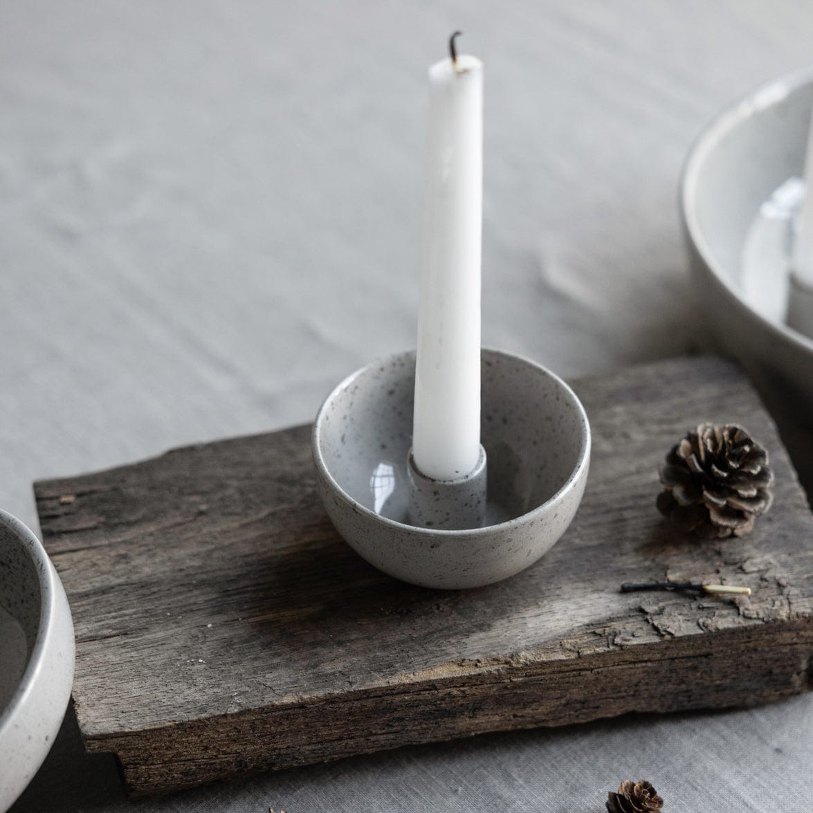 Lidatorp Kerzenhalter mini - natur