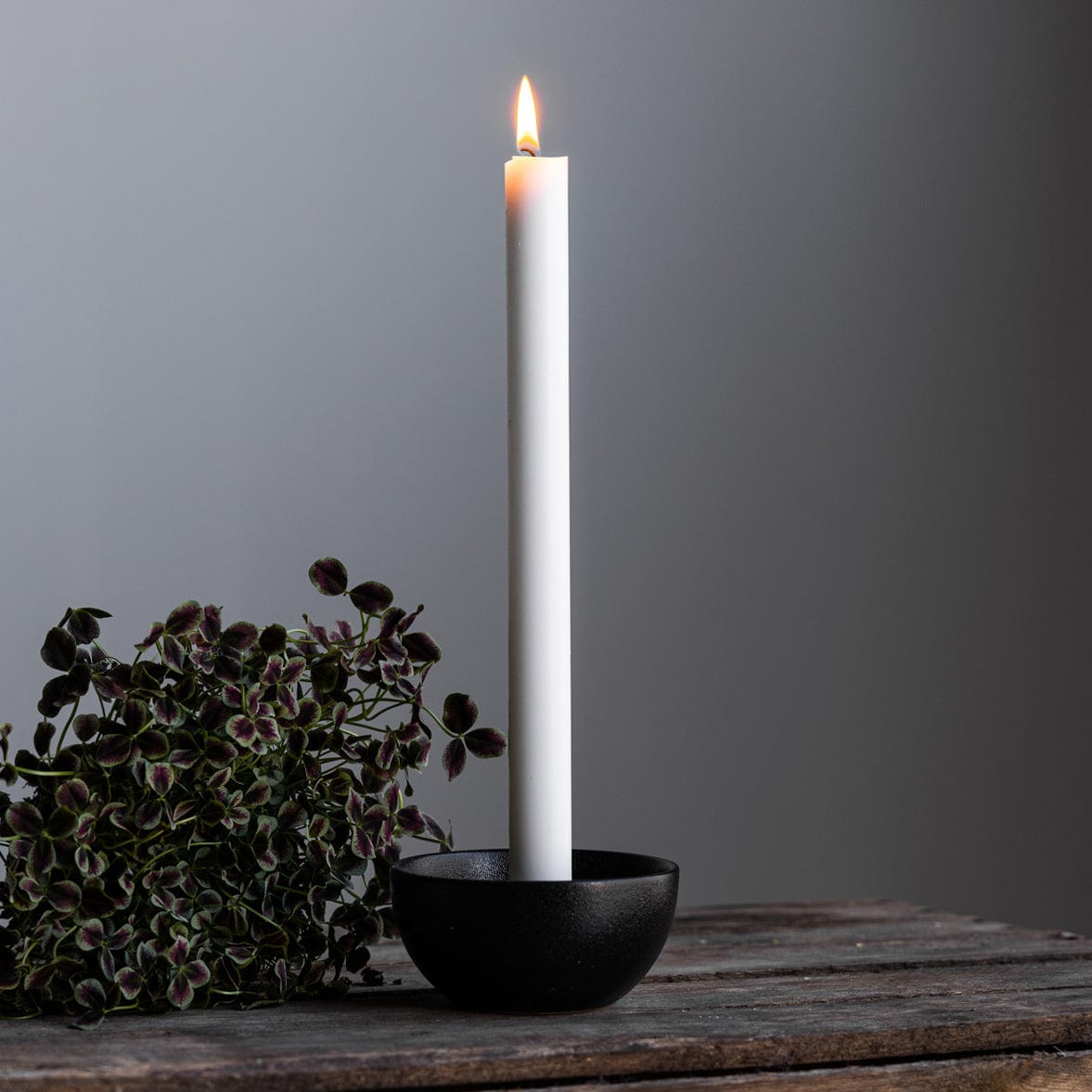 Lidatorp Kerzenhalter mini - schwarz