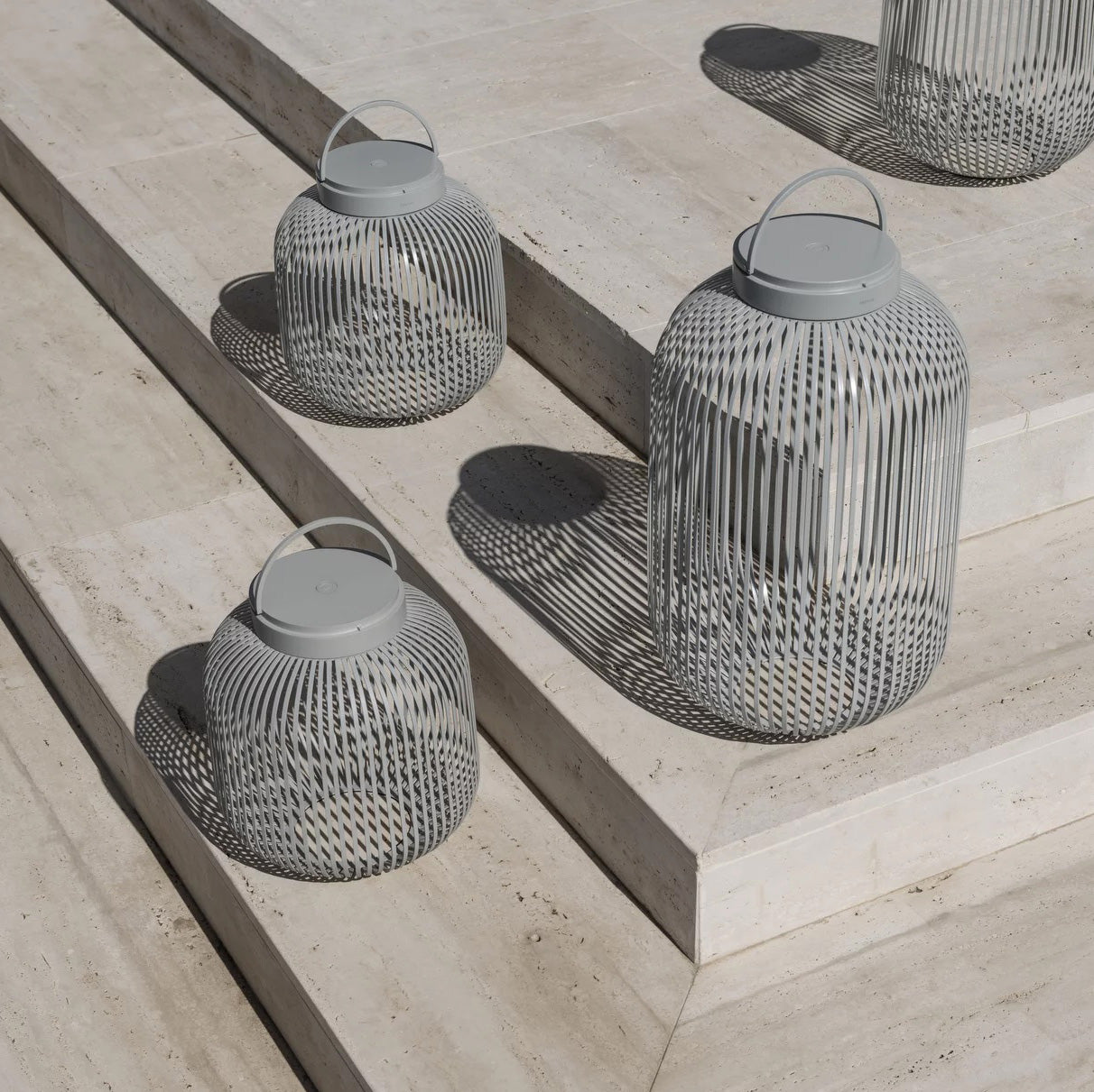 LED-Gartenlaterne LITO indoor & outdoor - granite gray