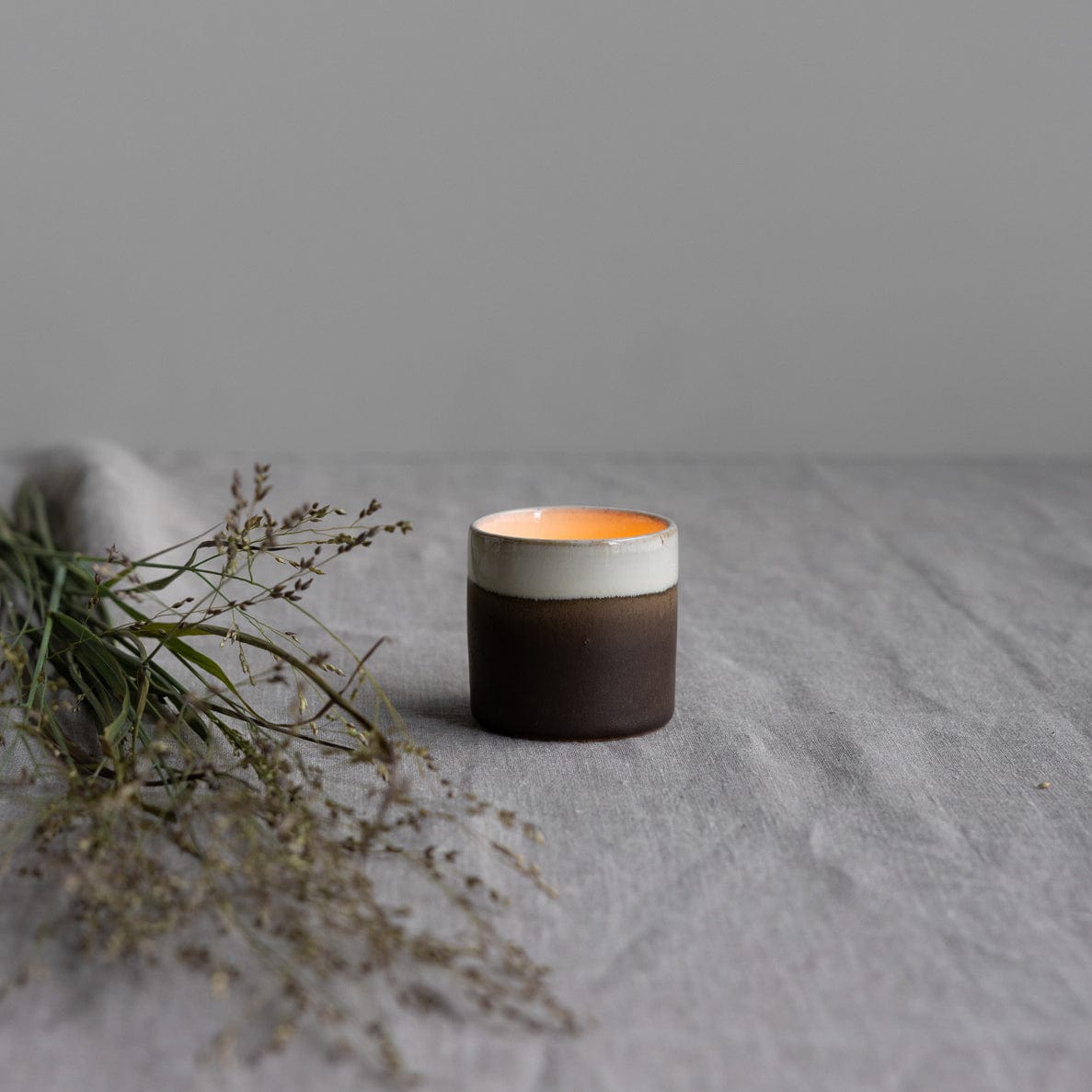 OUTLET Ljungarum Teelichthalter - braun