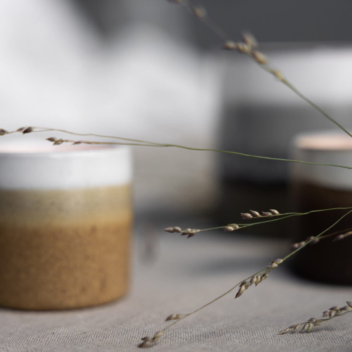 OUTLET Ljungarum Teelichthalter - hellbraun