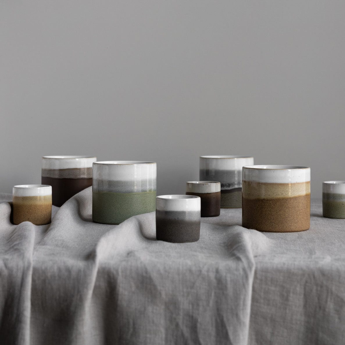 OUTLET Ljungarum Teelichthalter - grau