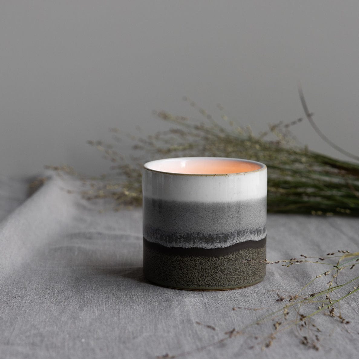 OUTLET Ljungarum Teelichthalter - grau