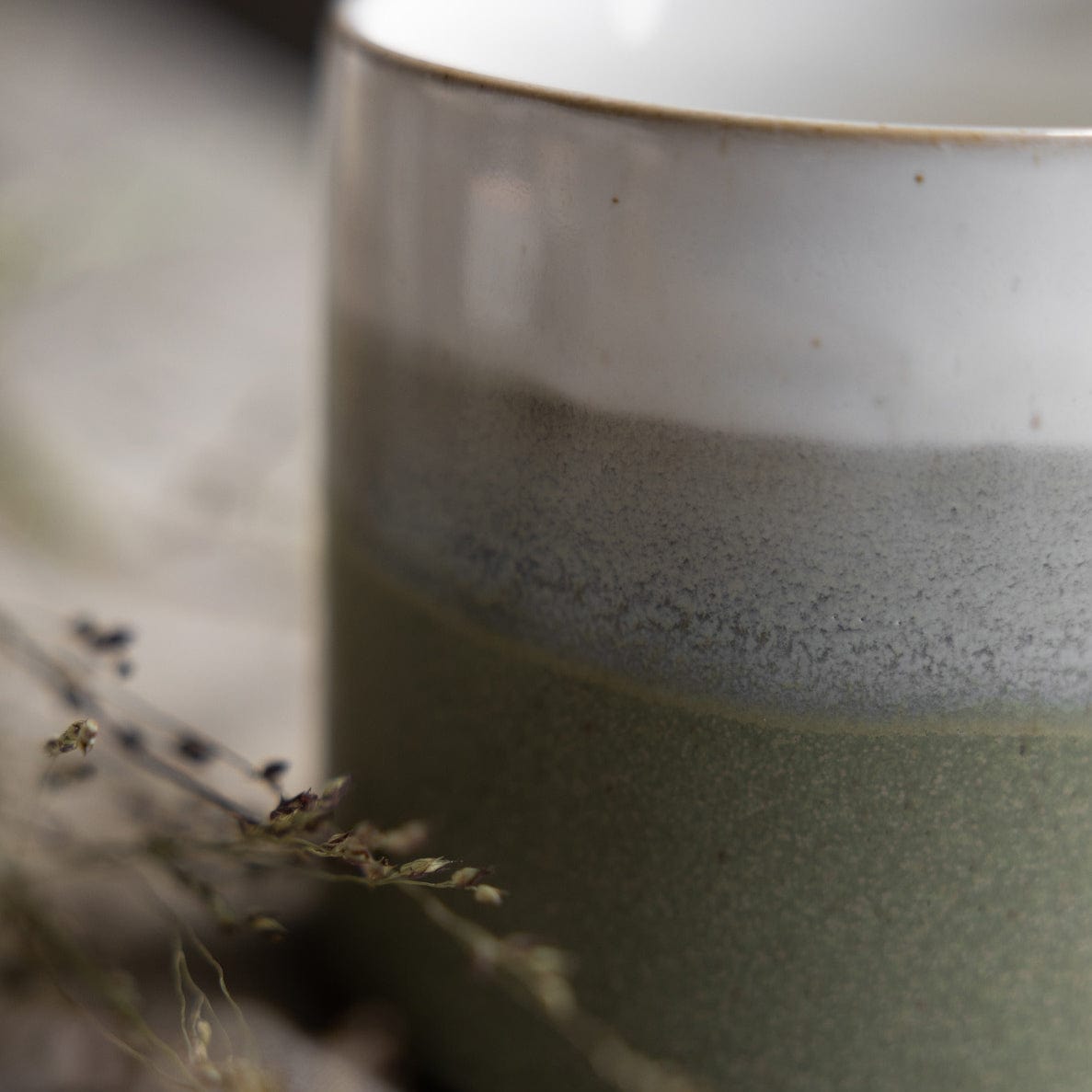 OUTLET Ljungarum Teelichthalter - grün