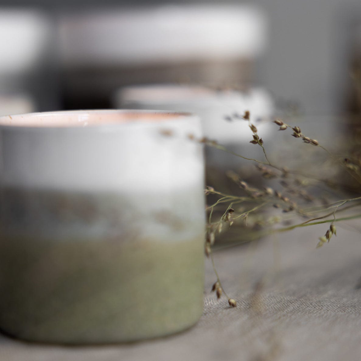 OUTLET Ljungarum Teelichthalter - grün