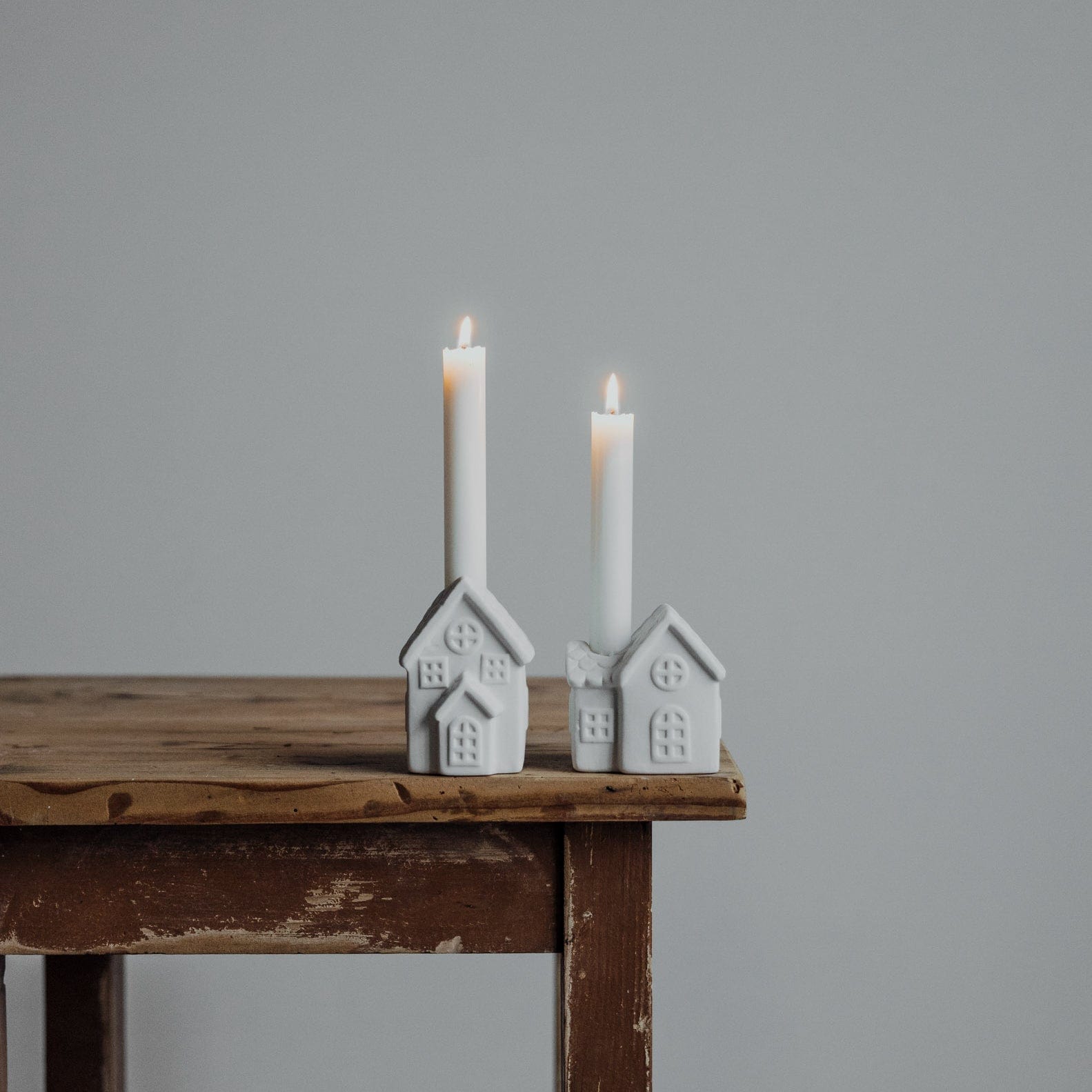 B-Ware Kerzenhalter Ljusstaden Nr 1 - weiß