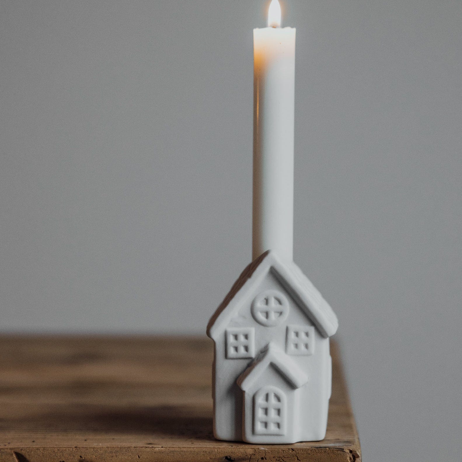 B-Ware Kerzenhalter Ljusstaden Nr 1 - weiß