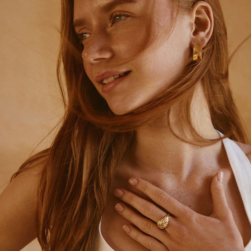 Ohrringe Lucca - gold