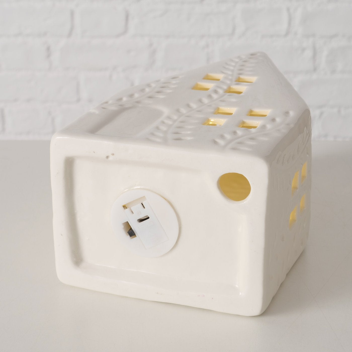 OUTLET Lichthaus Maries mit LED Beleuchtung - weiß