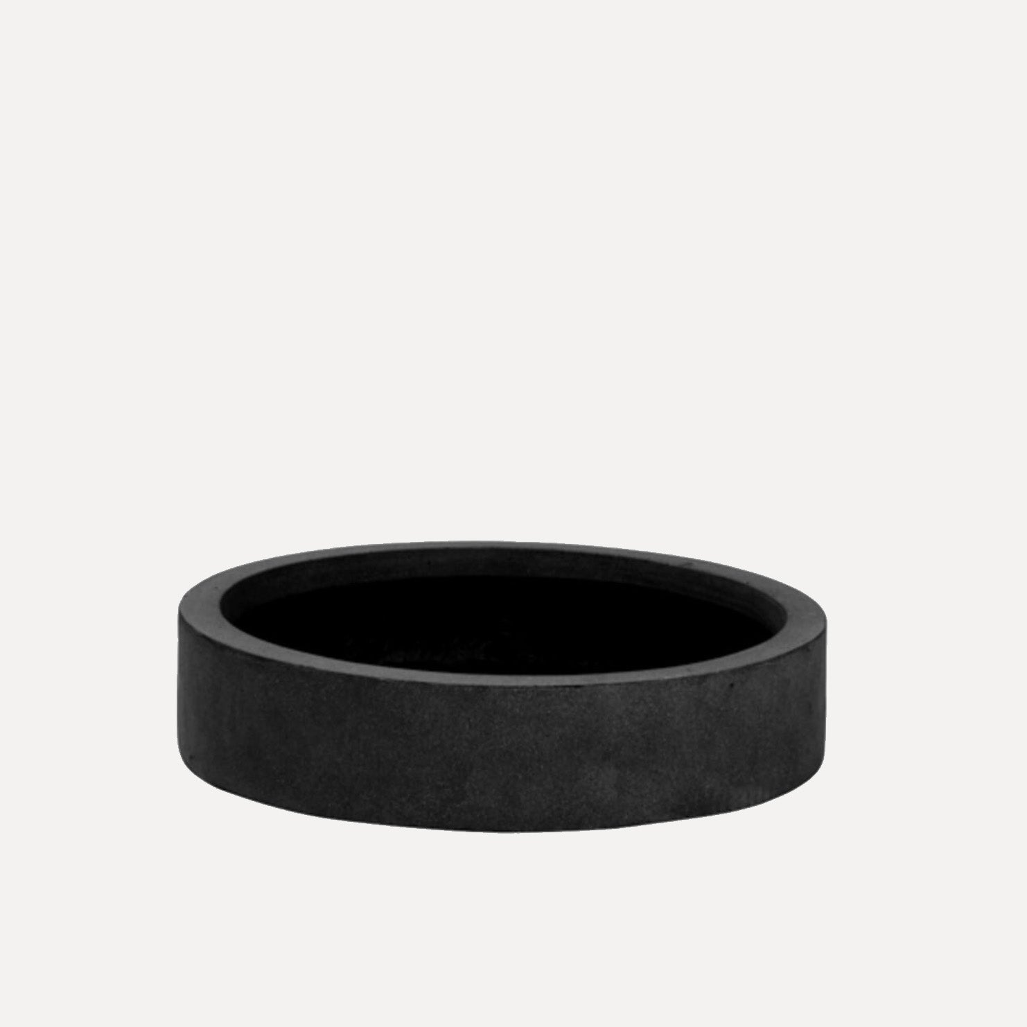Pflanzschale Max low - schwarz