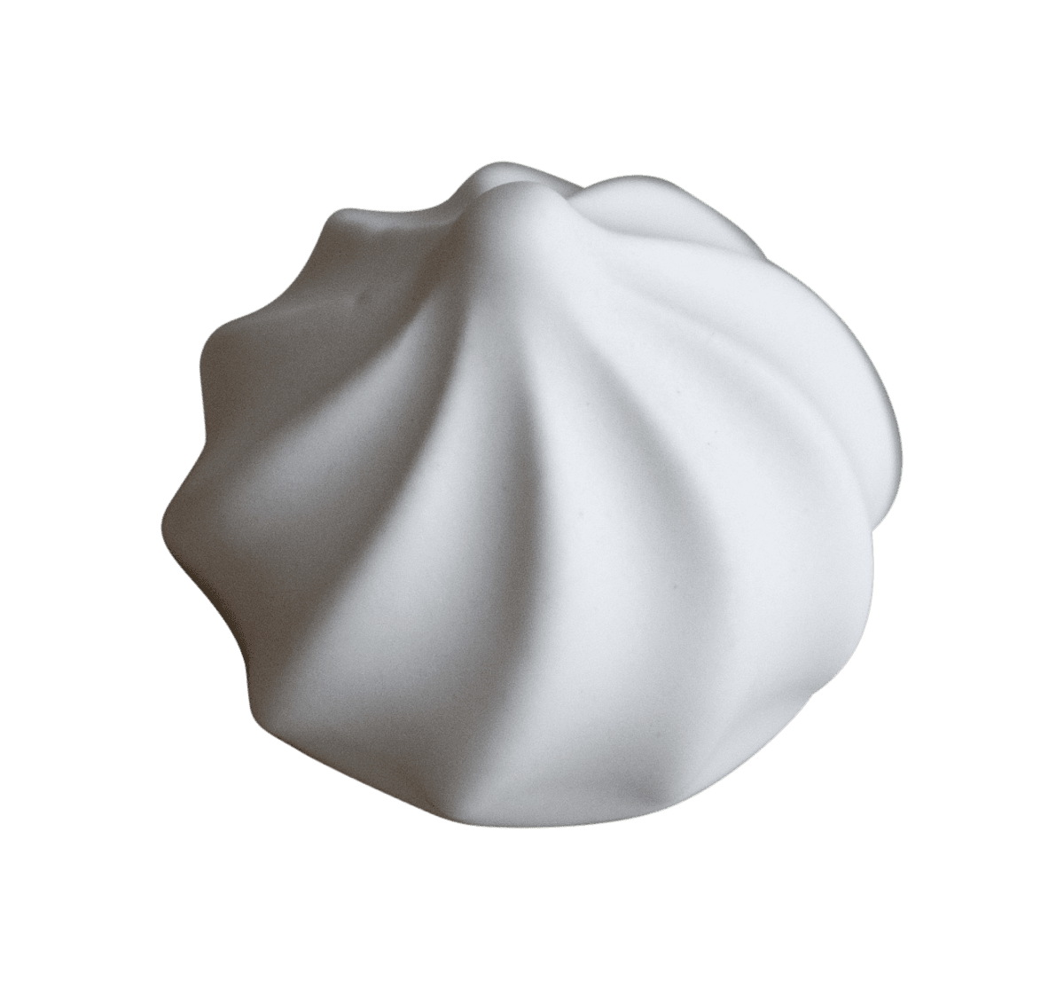 Meringue Dekoration weiß