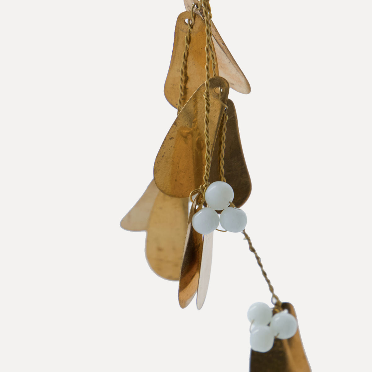 Dekoanhänger Mistelzweig - gold