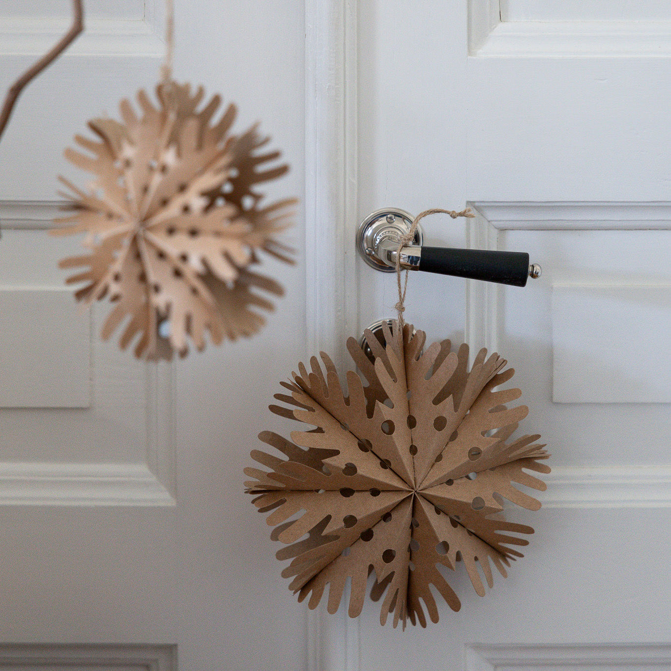 Papierstern Busterud - braun