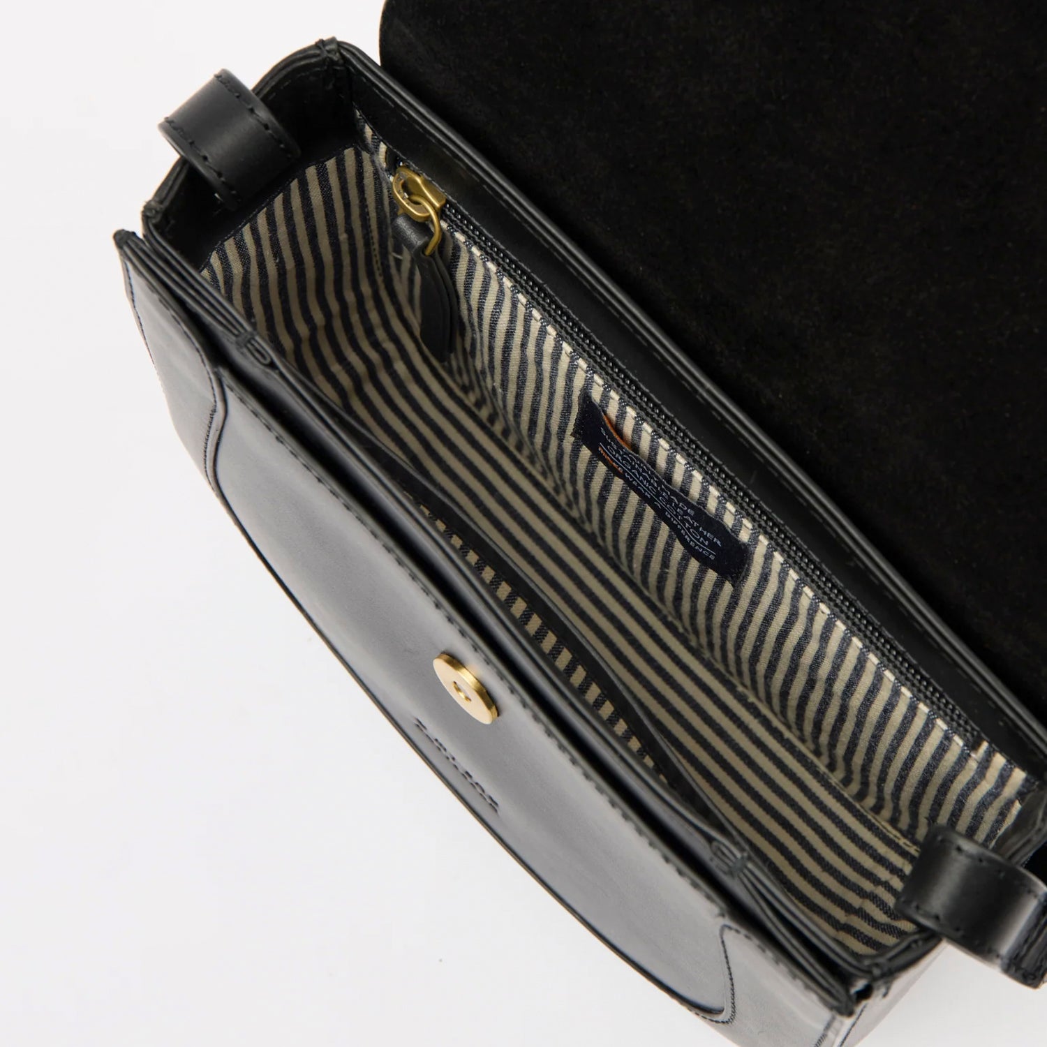 Nina Tasche - Leder Schwarz