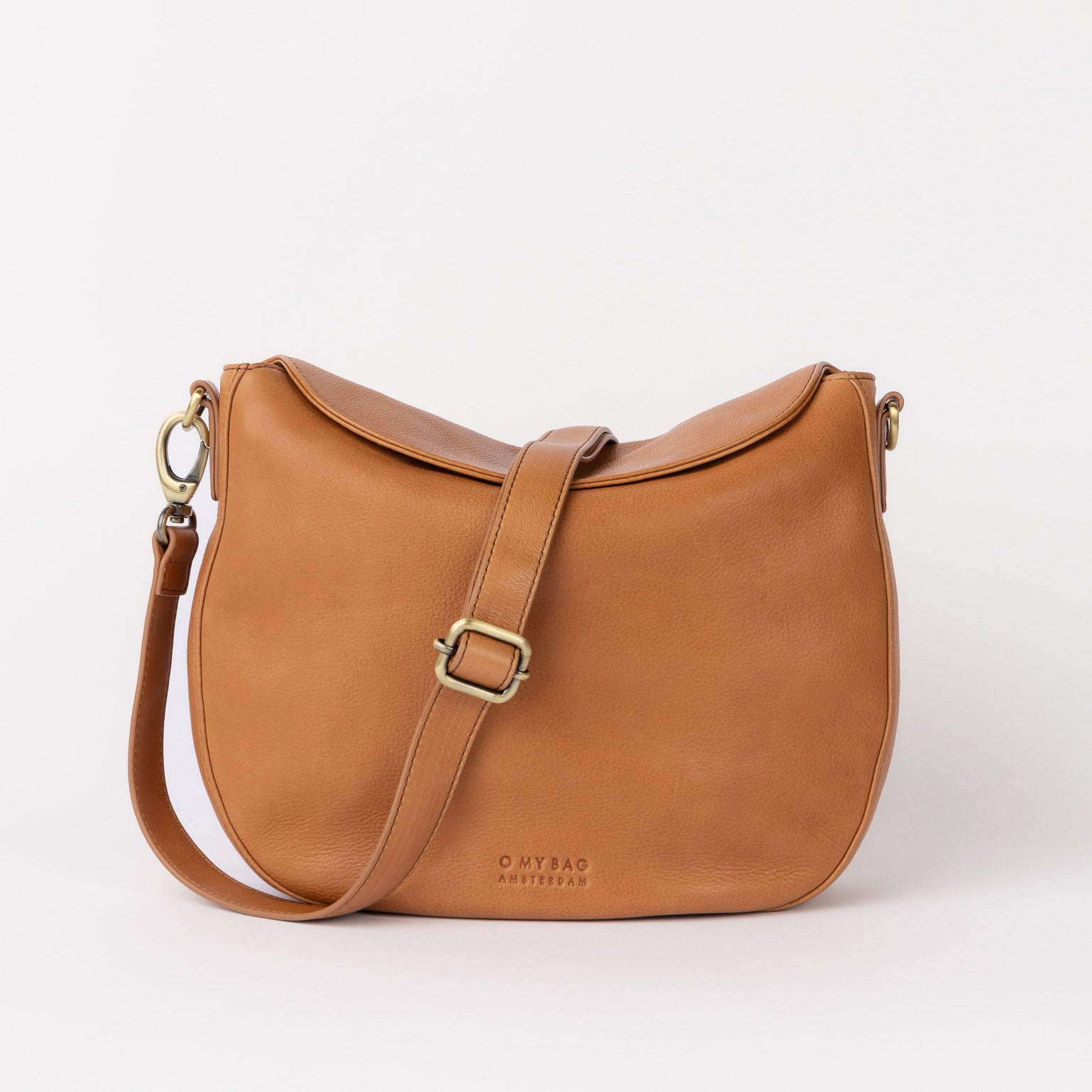 Lana Tasche - Leder Cognac mit zwei Straps