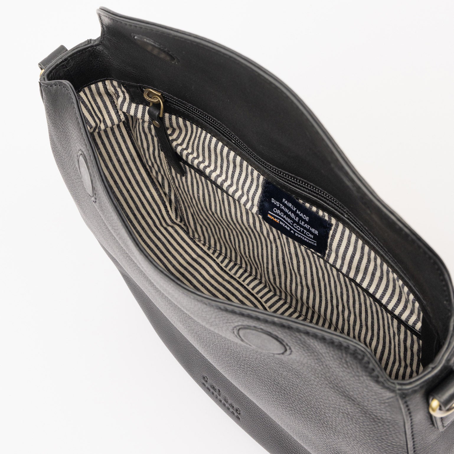 Lana Tasche - Leder Schwarz mit 2 Straps