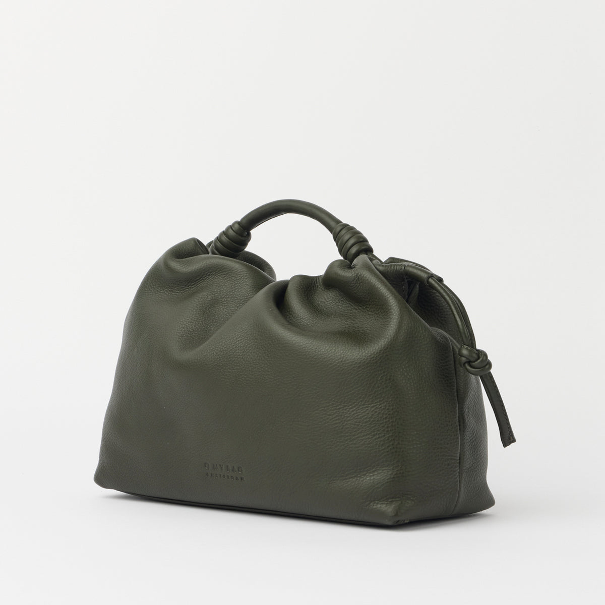 Kiki Midi Tasche - Leder Moss