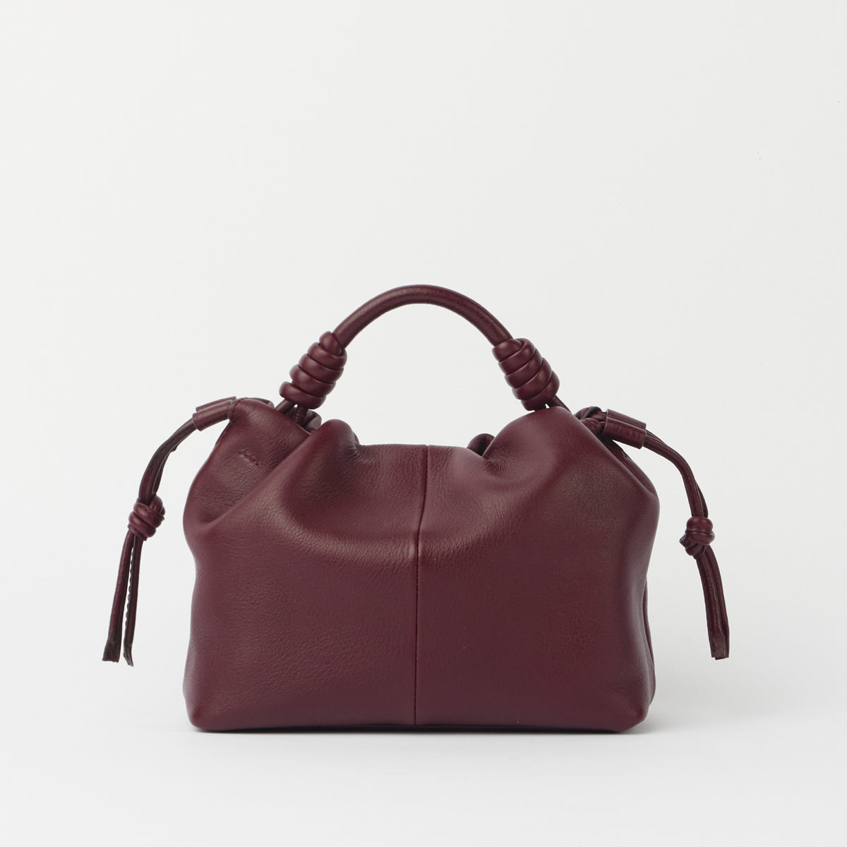 Kiki Mini Tasche - Leder Dark Cherry