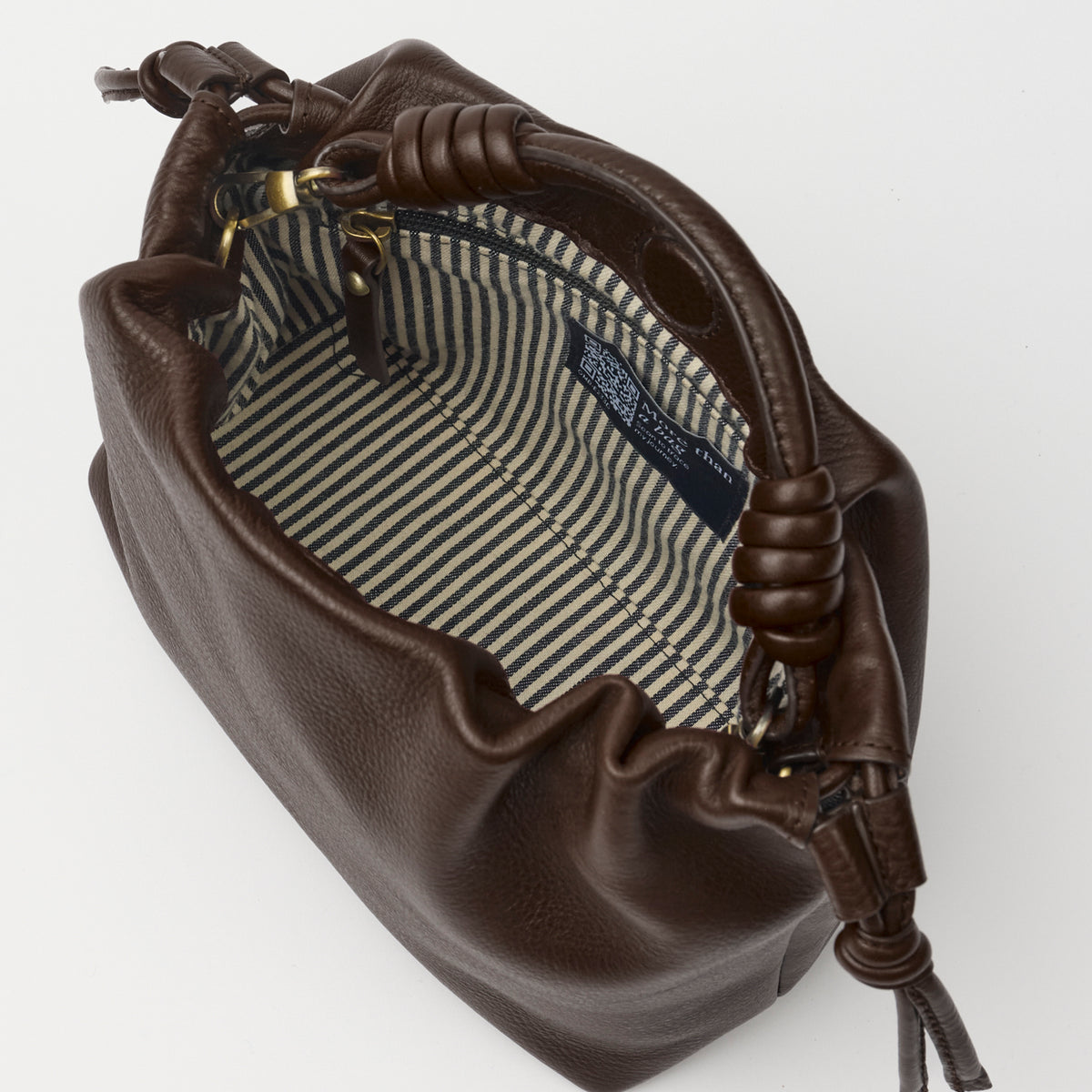 Kiki Mini Tasche - Leder Chocolate