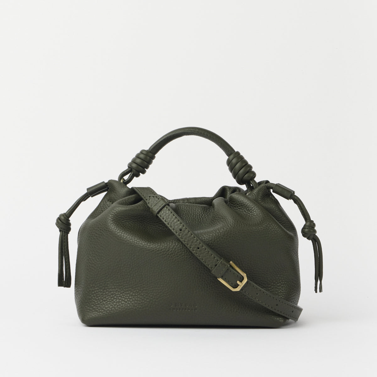 Kiki Mini Tasche - Leder Moss