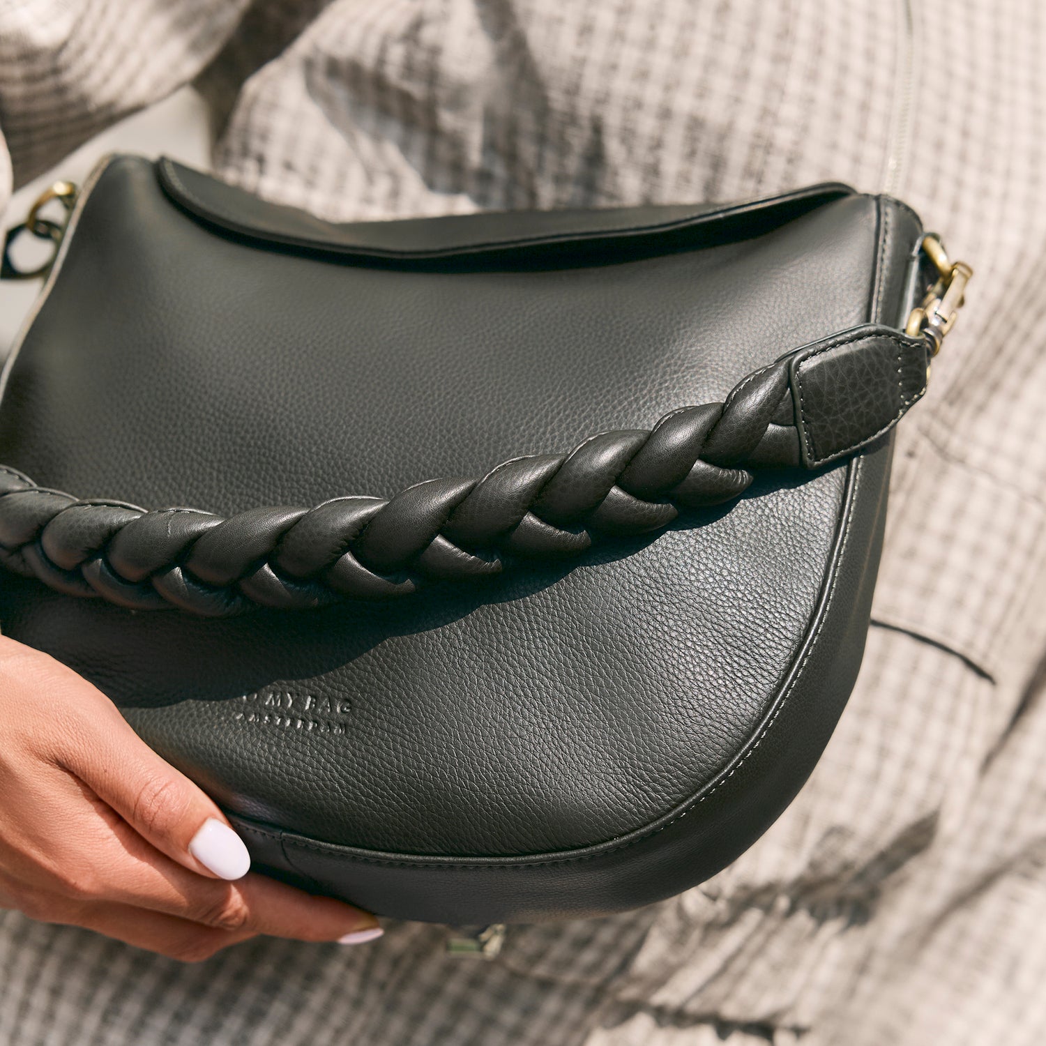 Lana Tasche - Leder Moss mit 2 Straps